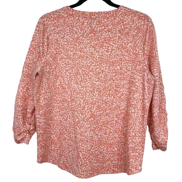 Covington Abstract Graphic Print Career Blouse Top Shirt Size Medium M Womens - Picture 2 of 4